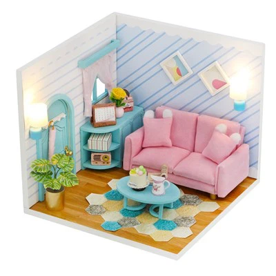 Hongda Fairy House Miniatura Diy Mobilier Miniatural Craft Kitsadulti