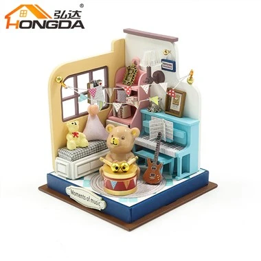 Hongda S2303 Momente de muzică Scenă reală Cadouri decorative pentru femei